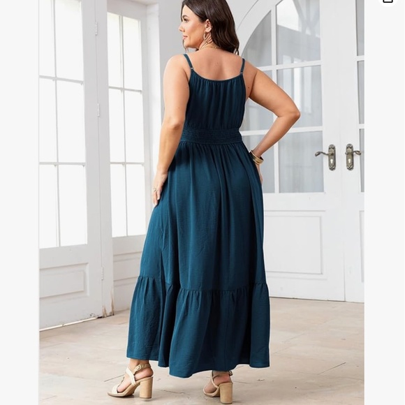 Boho Beach Maxi Dress NIP - Picture 3 of 3